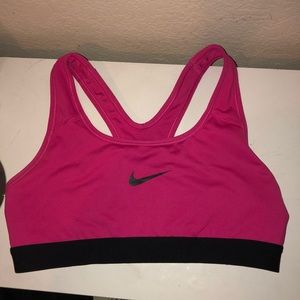 Hot Pink Sports Bra